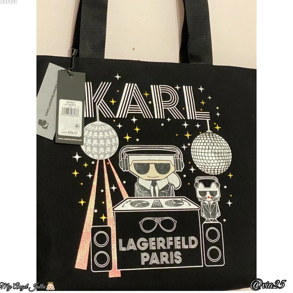 Karl Lagerfeld Paris Kristen Handbag - Picture 3 of 10